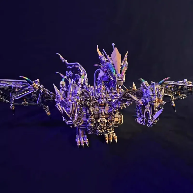 Metal Puzzles - Infernal Tri-Dragon 3D Apocalypse Kit | Eagledigi